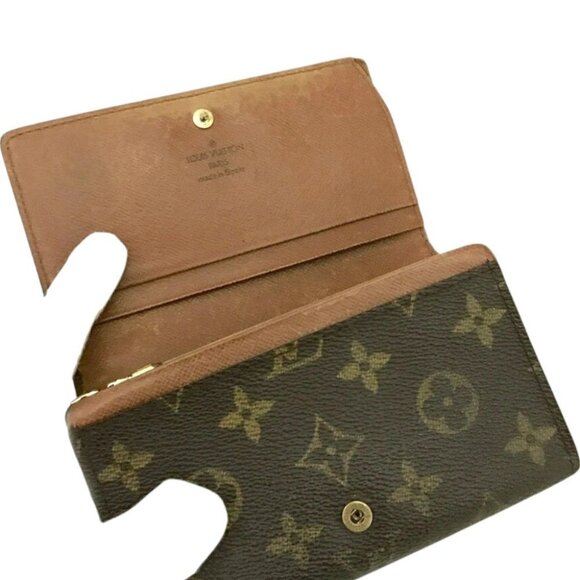 963147BM (L1) Louis Vuitton Wallet Brown Monogram - Picture 5 of 9